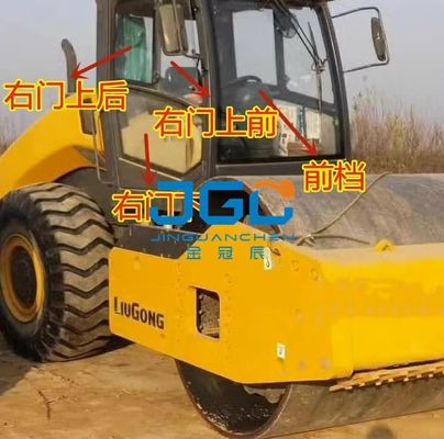 Road Roller LG6126 6220E 6122E Pintu Gigi Depan Pintu Gigi Belakang Bawah Kaca Tempered Belakang