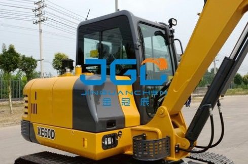 XE60D Excavator Depan Dan Belakang Pintu Dan Jendela Kiri Dan Kanan Kaca Depan Bagian pengganti