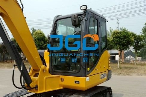 XE60D Excavator Depan Dan Belakang Pintu Dan Jendela Kiri Dan Kanan Kaca Depan Bagian pengganti