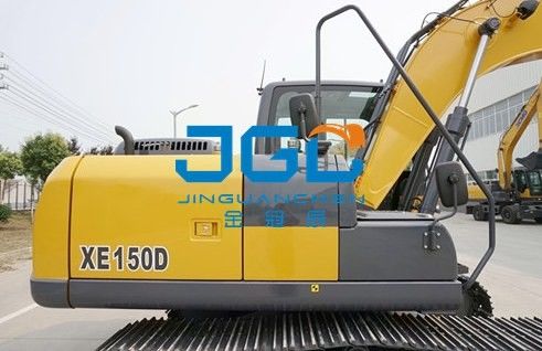 XE150D 155DK Excavator Depan Dan Belakang Pintu Dan Jendela Kiri Dan Kanan Laminated Kaca Depan