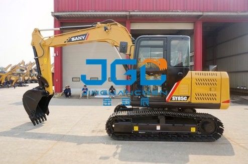 SY85C 70 95C Jendela Belakang Gigi Depan Ekskavator Dan Kaca Depan Atas Dan Bawah