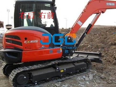 KX165-5 Excavator Front Gear Rear Block Pintu Kiri Dan Kanan Dan Jendela Kaca Depan Atas Dan Bawah