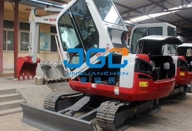 TB160C 170 175 Excavator Bagian depan dan belakang kaca depan, pintu kiri dan kanan, kaca depan atas dan bawah
