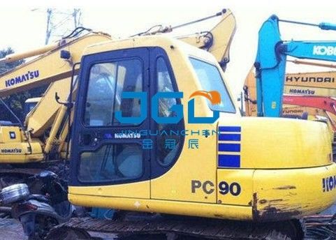 PC90 Excavator Front Stop Rear Stop Jendela Kiri Dan Kanan Dan Kaca Depan Atas Dan Bawah