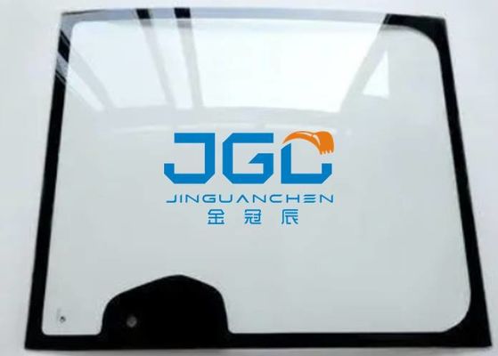 EC75D Excavator Sunroof depan dan belakang jendela kiri dan kanan lengan kaca depan