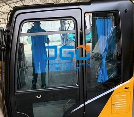 SY155W Pintu Excavator Roda Depan Dan Belakang Kiri Dan Kanan Lampu Langit Bawah Lengan Besar Kaca Depan
