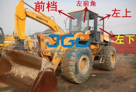 ZLM50E-5 955 Loader Stop Depan Stop Belakang Stop Kiri Dan Kanan Sudut Kaca depan
