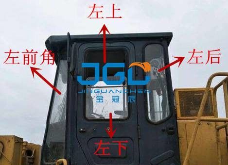 LG855N Loader Front Stop Seal Type Rear Stop Kiri Dan Kanan Pintu Dan Jendela Sisi Sudut Kaca depan