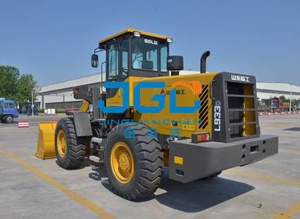 L933D Loader Front Stop Rear Stop Kiri Dan Kanan Jendela Sisi Sudut Kaca depan