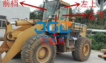 ZL50F 30F loader kiri dan kanan pintu dan jendela depan dan belakang kaca depan
