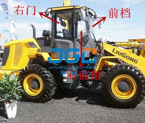 835H Loader Gigi Depan Dan Belakang Pintu Kiri Dan Kanan Serta Kaca Depan Jendela