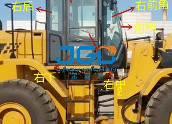 SYL956H5 loader depan dan belakang kiri dan kanan atas dan bawah pintu dan jendela kaca forklift