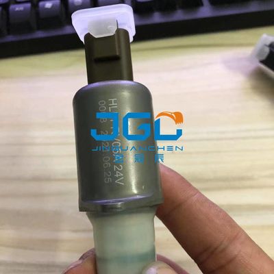Aksesori Ekskavator 24V Katup Solenoid HLSDCV058 Suku Cadang Mesin Konstruksi