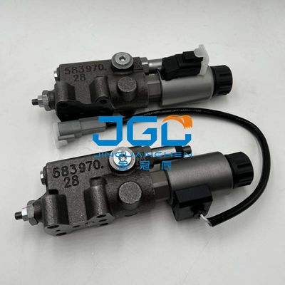Suku Cadang Ekskavator 244-4120 Katup Kontrol Pompa Kipas 345D 349D Suku Cadang Mesin