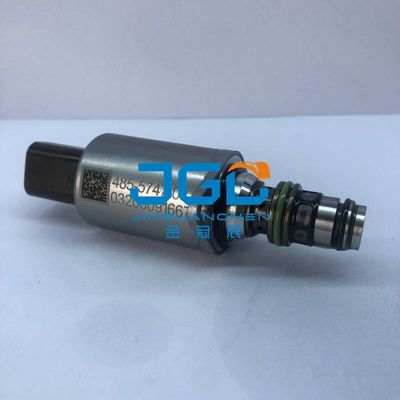 24V Aksesoris Mesin Konstruksi Solenoid Valve 485-57471