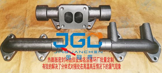 C9 E336D Mesin Exhaust Manifold Untuk 203-7775 2037775 Manifold Exhaust