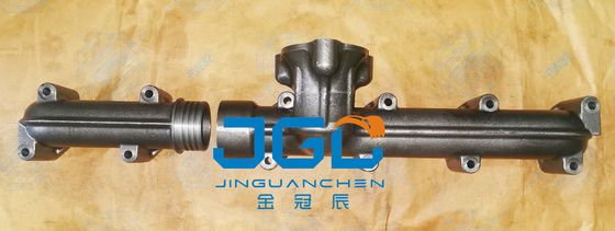 6BB1 Sistem pembuangan excavator stainless steel Exhaust Manifold 914140-630