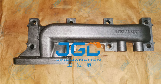 Kualitas tinggi S4D102 Exhaust Manifold FIT 6732-11-5221 Untuk Komatsu WA120-3L