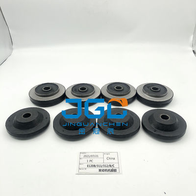 Kualitas tinggi E120B E312C E312B E311 Mesin Mount Karet Untuk Caterpillar Excavator Engine Cushion