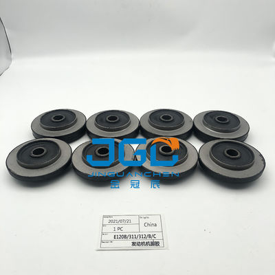 Kualitas tinggi E120B E312C E312B E311 Mesin Mount Karet Untuk Caterpillar Excavator Engine Cushion