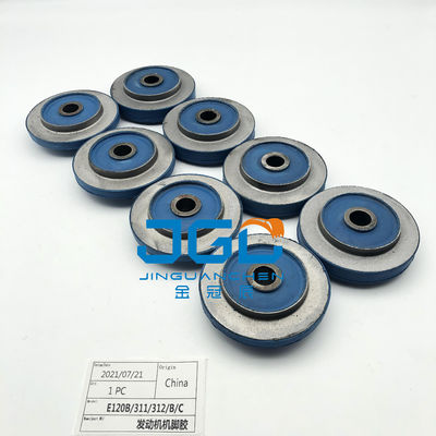 Kualitas tinggi E120B E312C E312B E311 Mesin Mount Karet Untuk Caterpillar Excavator Engine Cushion