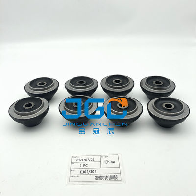 Excavator E303 E304 Diesel Engine Parts Karet Support Cushion Untuk S3L Engine Cushion