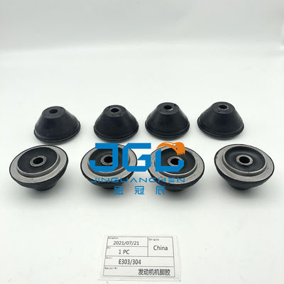 Excavator E303 E304 Diesel Engine Parts Karet Support Cushion Untuk S3L Engine Cushion
