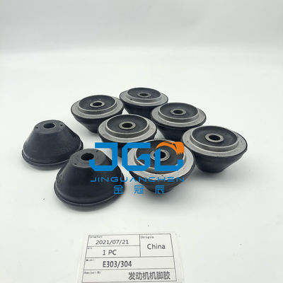 Excavator E303 E304 Diesel Engine Parts Karet Support Cushion Untuk S3L Engine Cushion