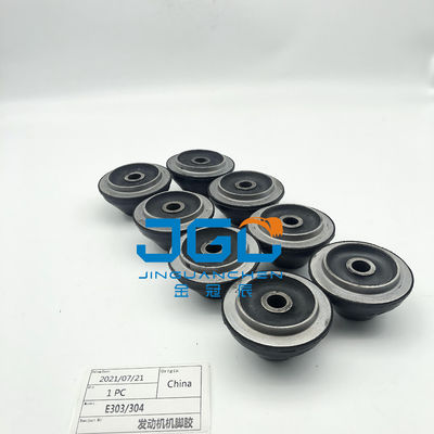 Excavator E303 E304 Diesel Engine Parts Karet Support Cushion Untuk S3L Engine Cushion