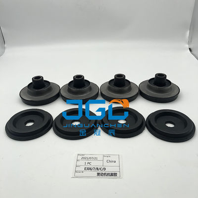 Kualitas Baik Cocok untuk Aksesoris Excavator Bagian Excavator E306/E307/B/C/D Motor Cushion