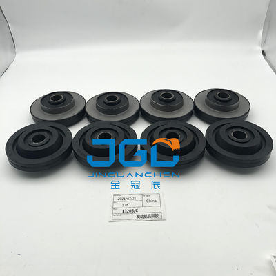 1099350 109-9350 Kualitas Baik Cocok untuk Aksesoris Excavator Bagian Excavator E320b E320c Hitam Motor Cushion
