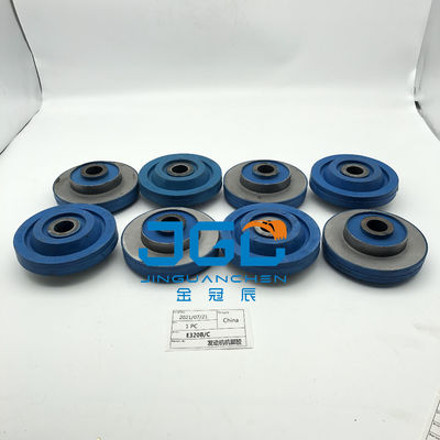 Cocok untuk Aksesoris Excavator Bagian Excavator E320b E320c Hitam Motor Cushion