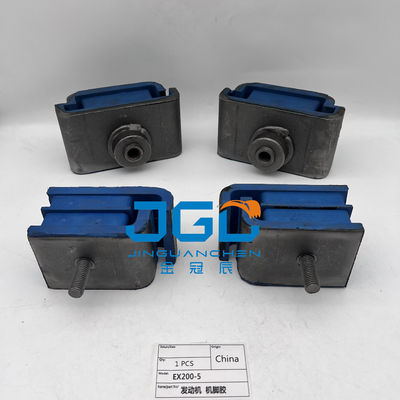 Hot Sale Excavator Bagian Mesin Karet Mount Untuk EX200-5 Mounting Mesin Belakang