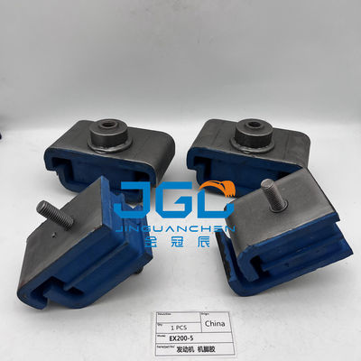 Hot Sale Excavator Bagian Mesin Karet Mount Untuk EX200-5 Mounting Mesin Belakang