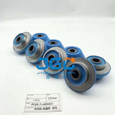 Excavator PC60-7 Diesel Engine Support Cushion Untuk 4D102 Engine Cushion
