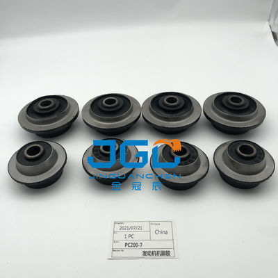 Bagian Mesin Excavator Setelah Pasar China Pabrik Dukungan Pabrik PC200-7 PC220-7 Mounting Motor Cushion FOR Komatsu