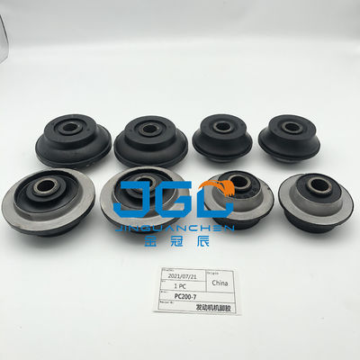 Bagian Mesin Excavator Setelah Pasar China Pabrik Dukungan Pabrik PC200-7 PC220-7 Mounting Motor Cushion FOR Komatsu