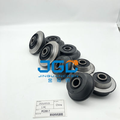 Bagian Mesin Excavator Setelah Pasar China Pabrik Dukungan Pabrik PC200-7 PC220-7 Mounting Motor Cushion FOR Komatsu