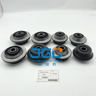 Bagian Mesin Excavator Setelah Pasar China Pabrik Dukungan Pabrik PC200-7 PC220-7 Mounting Motor Cushion FOR Komatsu