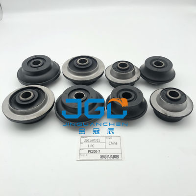 Bagian Mesin Excavator Setelah Pasar China Pabrik Dukungan Pabrik PC200-7 PC220-7 Mounting Motor Cushion FOR Komatsu