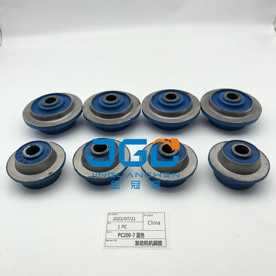 Bagian Mesin Excavator Setelah Pasar China Pabrik Dukungan Pabrik PC200-7 PC220-7 Mounting Motor Cushion FOR Komatsu