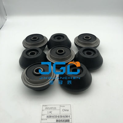 SK200-8 210-8,250-8,260-8 Rubber Mount YN02P01095P1 J05E Mesin bantal karet Pad SK200 Mesin Mount Karet