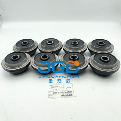 SK200-8 210-8,250-8,260-8 Rubber Mount YN02P01095P1 J05E Mesin bantal karet Pad SK200 Mesin Mount Karet