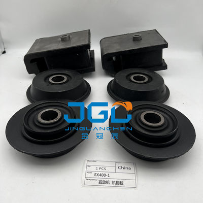 Bagian Mesin Excavator Rubber Mount Untuk EX400-1Motor Mountings Belakang