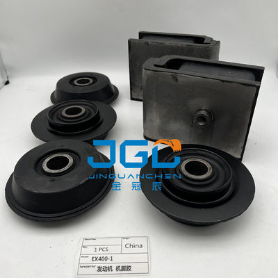 Bagian Mesin Excavator Rubber Mount Untuk EX400-1Motor Mountings Belakang