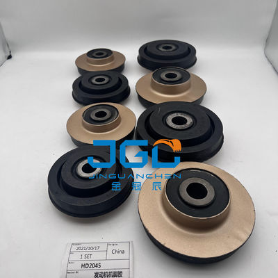 Bagian Sistem Mesin Pemasangan Karet Cushion Kaki Bumper Untuk Bagian Excavator HD2045