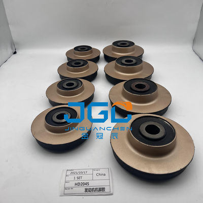 Bagian Sistem Mesin Pemasangan Karet Cushion Kaki Bumper Untuk Bagian Excavator HD2045