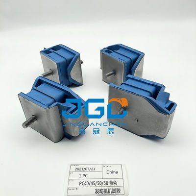Bantal mesin excavator untuk PC40,45,50,56 Bagian Mesin Diesel Bantalan Mesin