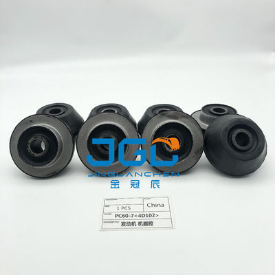 Excavator PC60-7 Diesel Engine Support Cushion Untuk 4D102 Engine Cushion