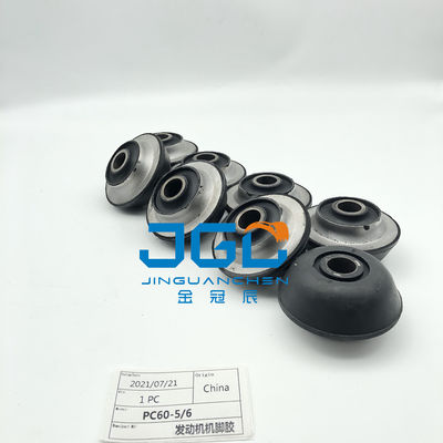 Excavator PC60-5-6 Diesel Engine Support Cushion Untuk Mesin Cushion